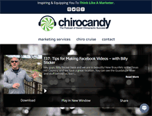 Tablet Screenshot of chirocandy.com